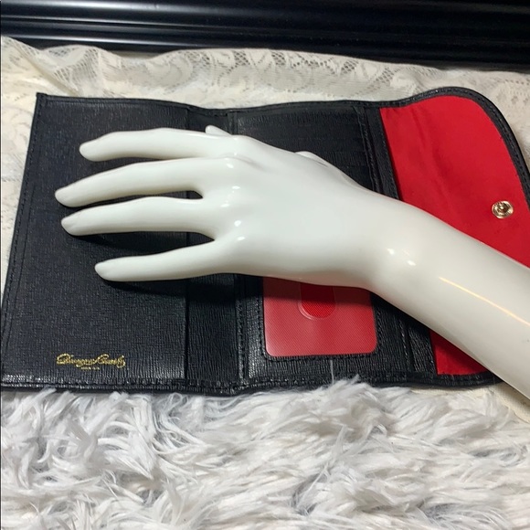 Dooney & bourke wallet checkbook organizer red - Picture 4 of 8